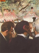 Orchestermusiker nach Degas